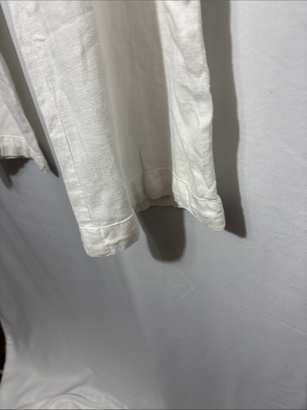 Bisou Bisou white Wide-Leg cotton Utility Cargo Pants - Picture 7 of 8